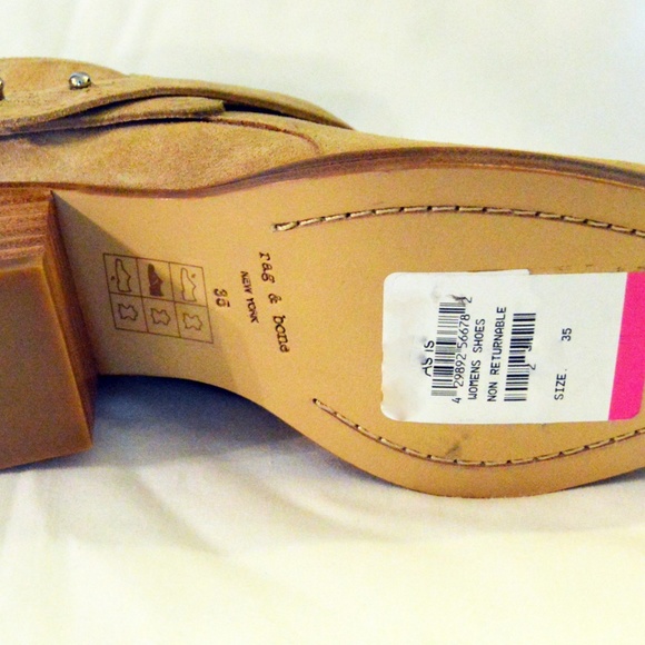Rag & Bone Harrow Booties. Size 5 - Picture 6 of 6